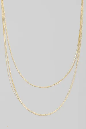Layered Chains Necklace