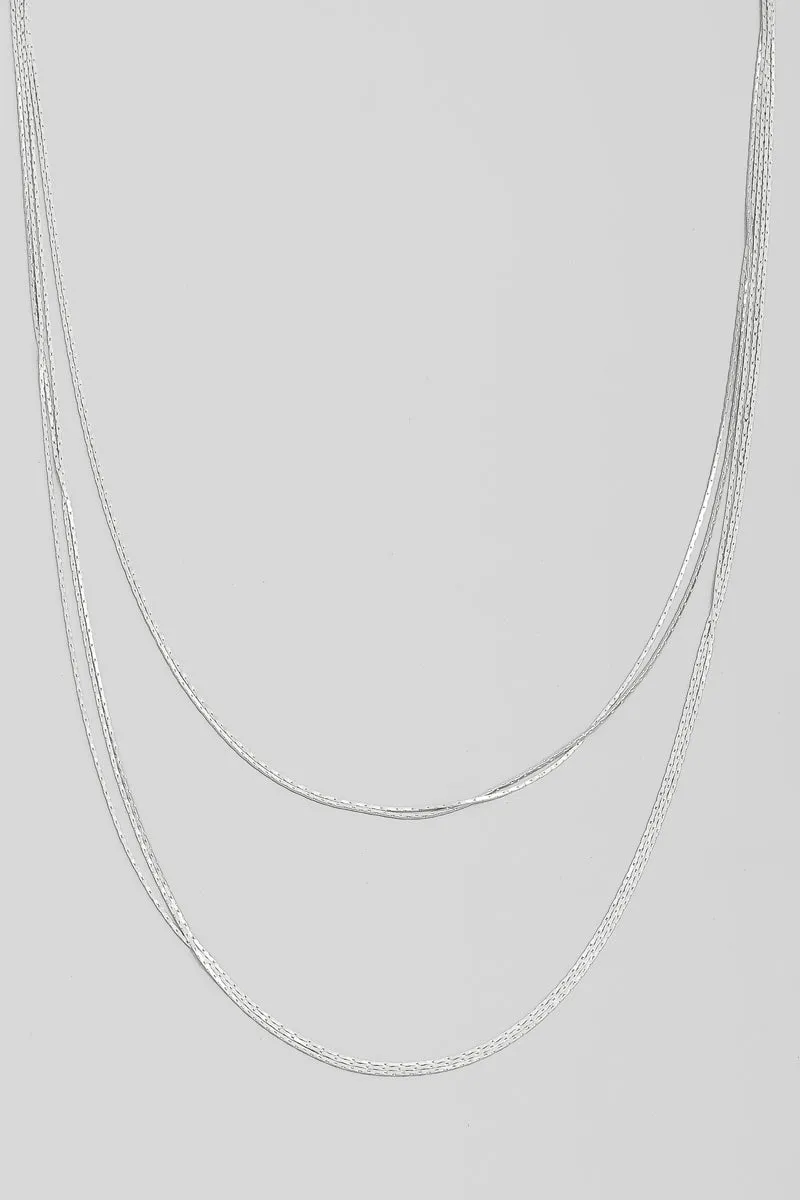 Layered Chains Necklace