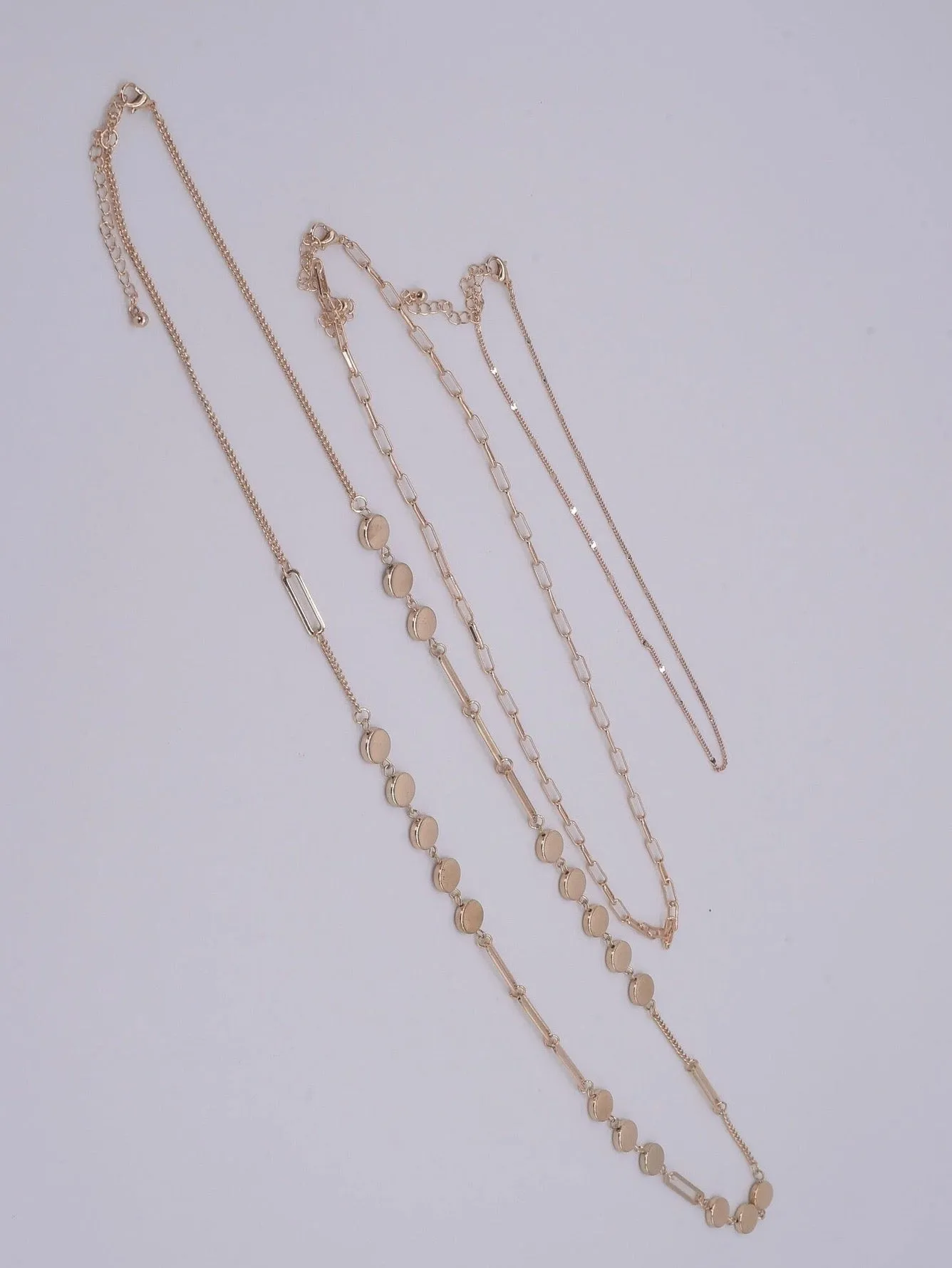 Layered Disc Necklace