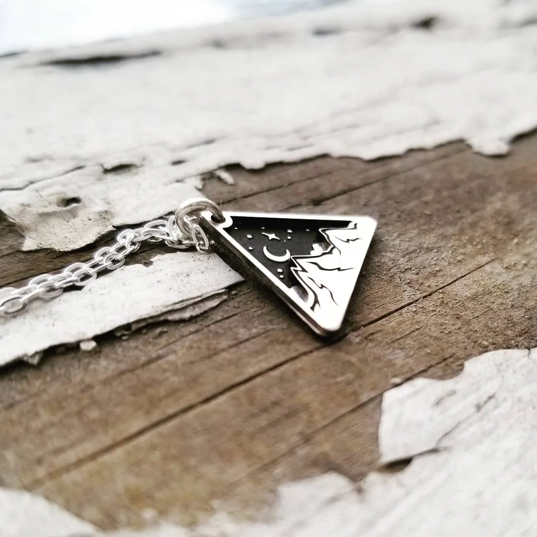 Layered Mountains Necklace