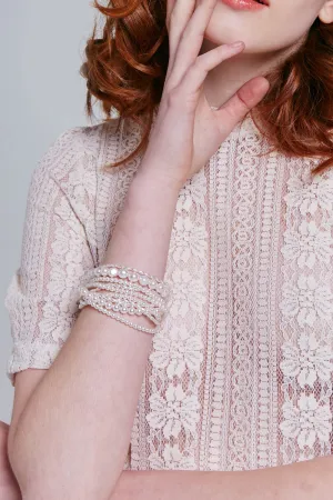 Layered Pearl Bracelet