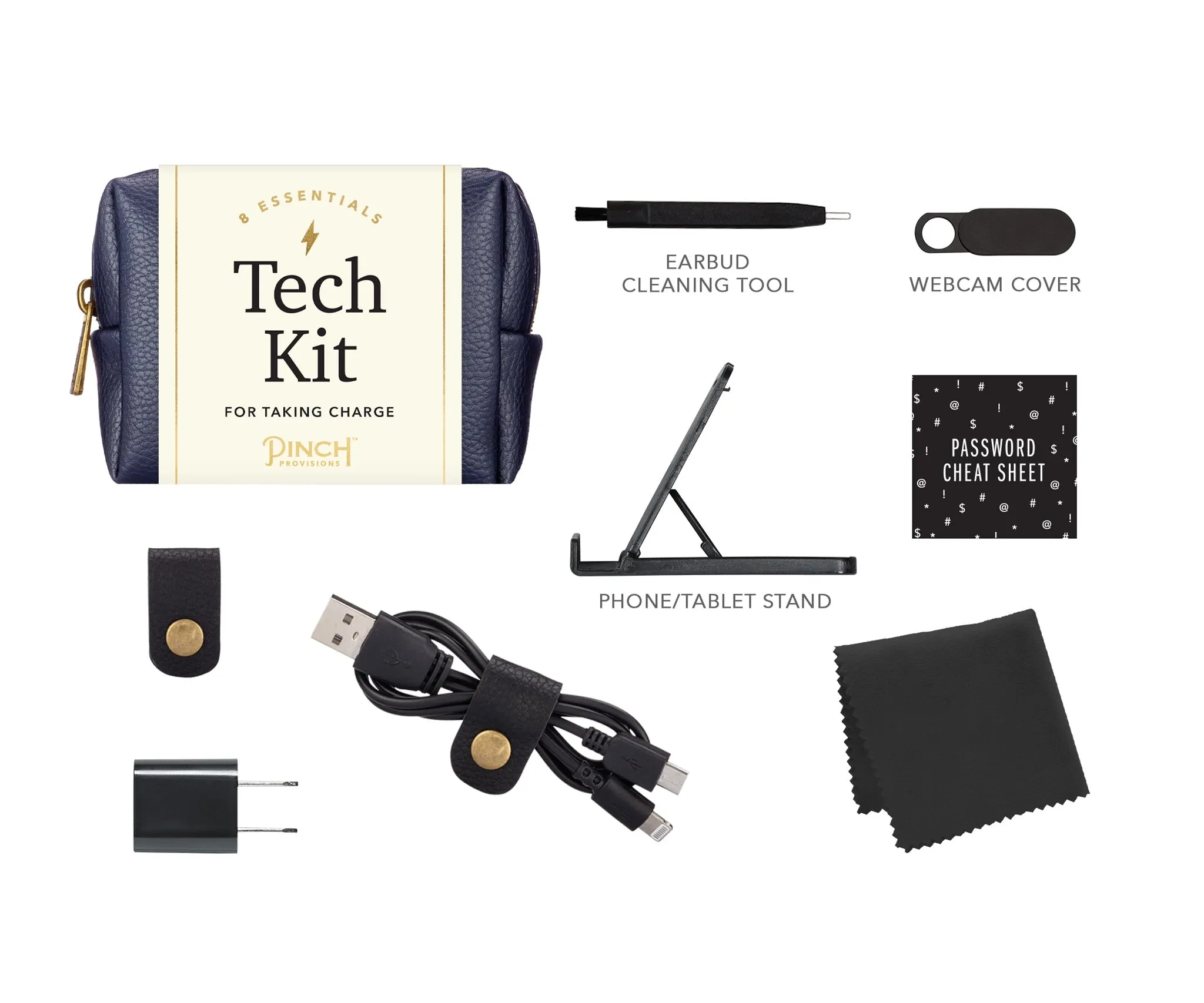 Leather Tech Kit {Navy}