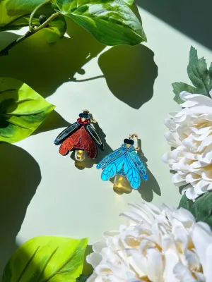 Light-Up Firefly Earrings