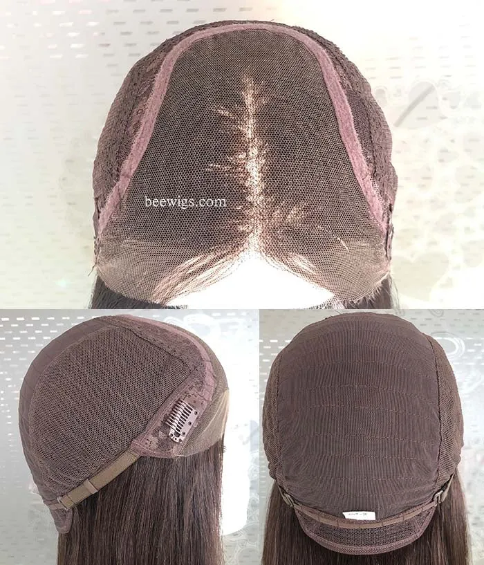 Long Layered Lace Top Wig
