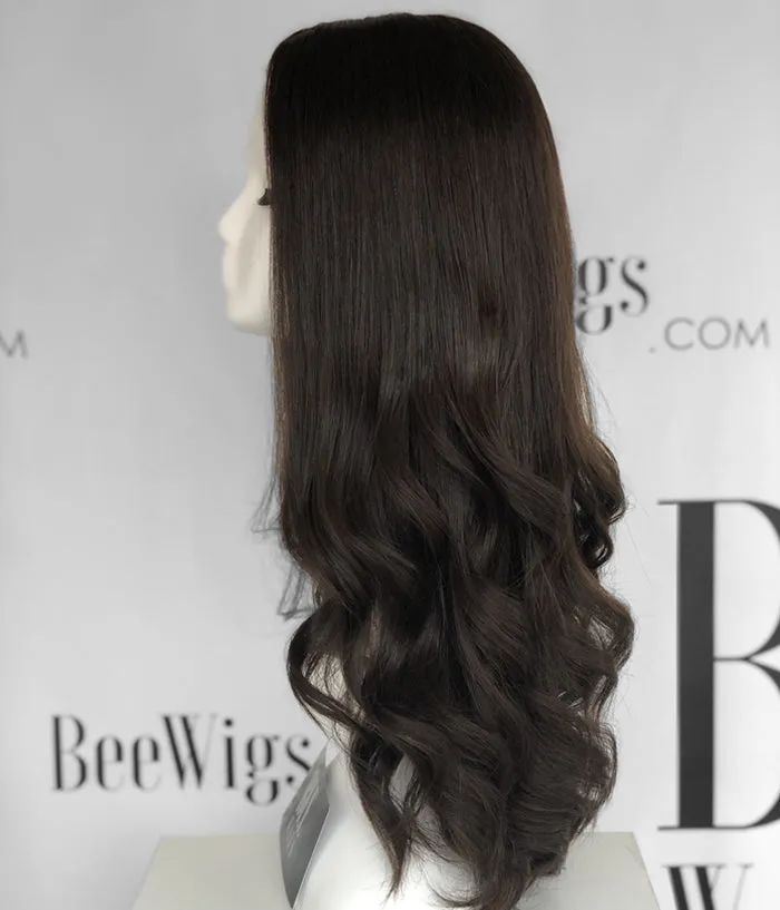 Long Layered Lace Top Wig