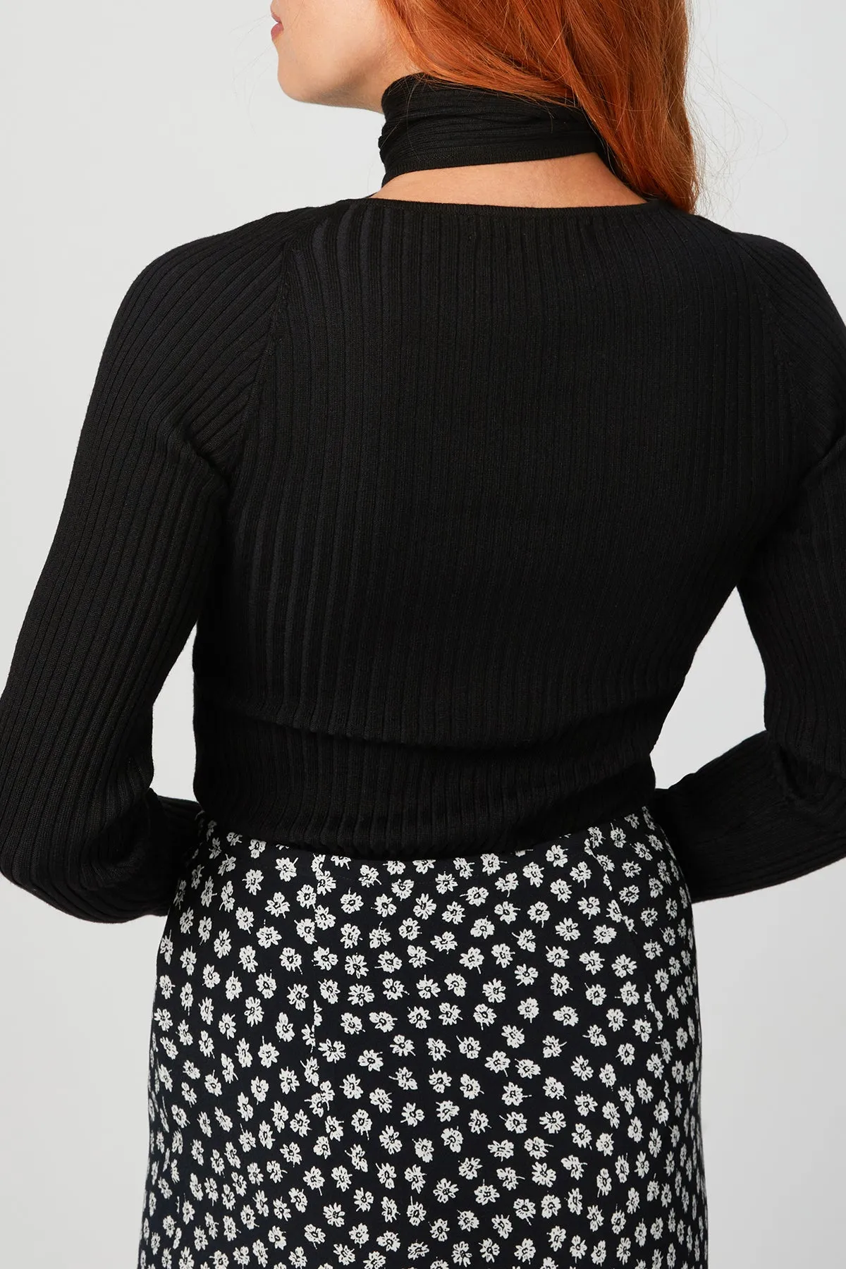 LOOP LAYERED KNIT TOP
