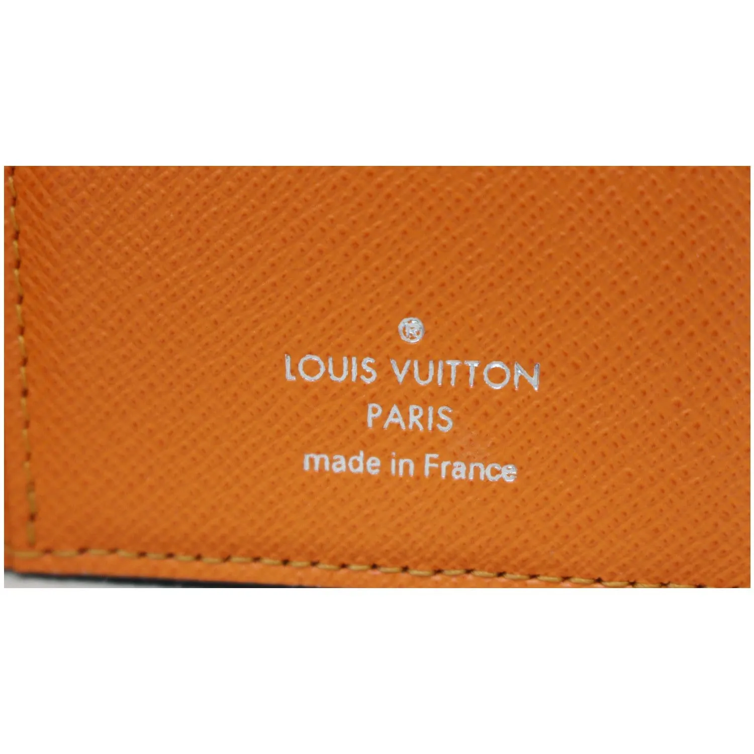 LOUIS VUITTON Damier Graphite Giant Pocket Organizer Wallet Orange - 10% OFF