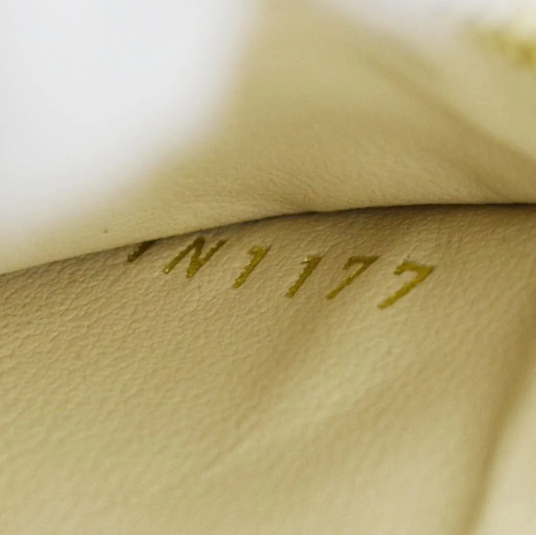 LOUIS VUITTON Josephine  Damier Azur Wallet White
