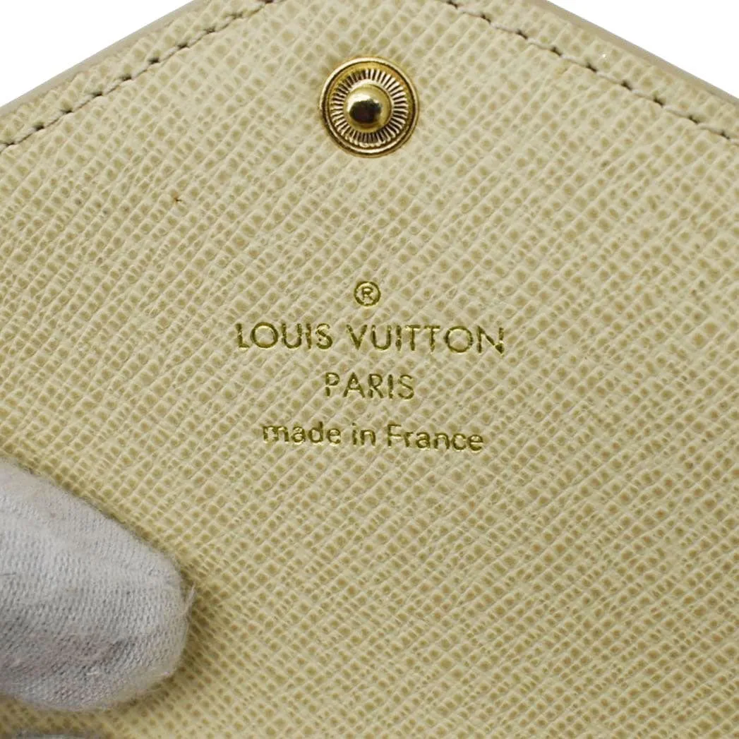 LOUIS VUITTON Josephine  Damier Azur Wallet White