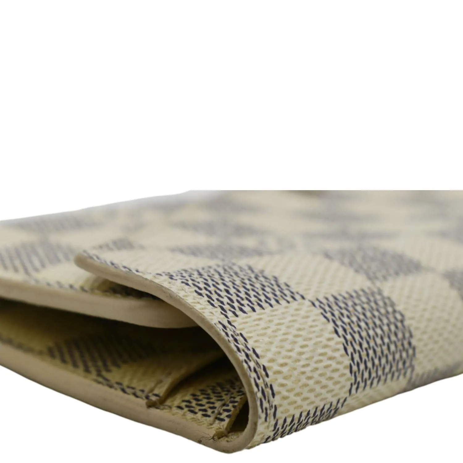 LOUIS VUITTON Josephine  Damier Azur Wallet White