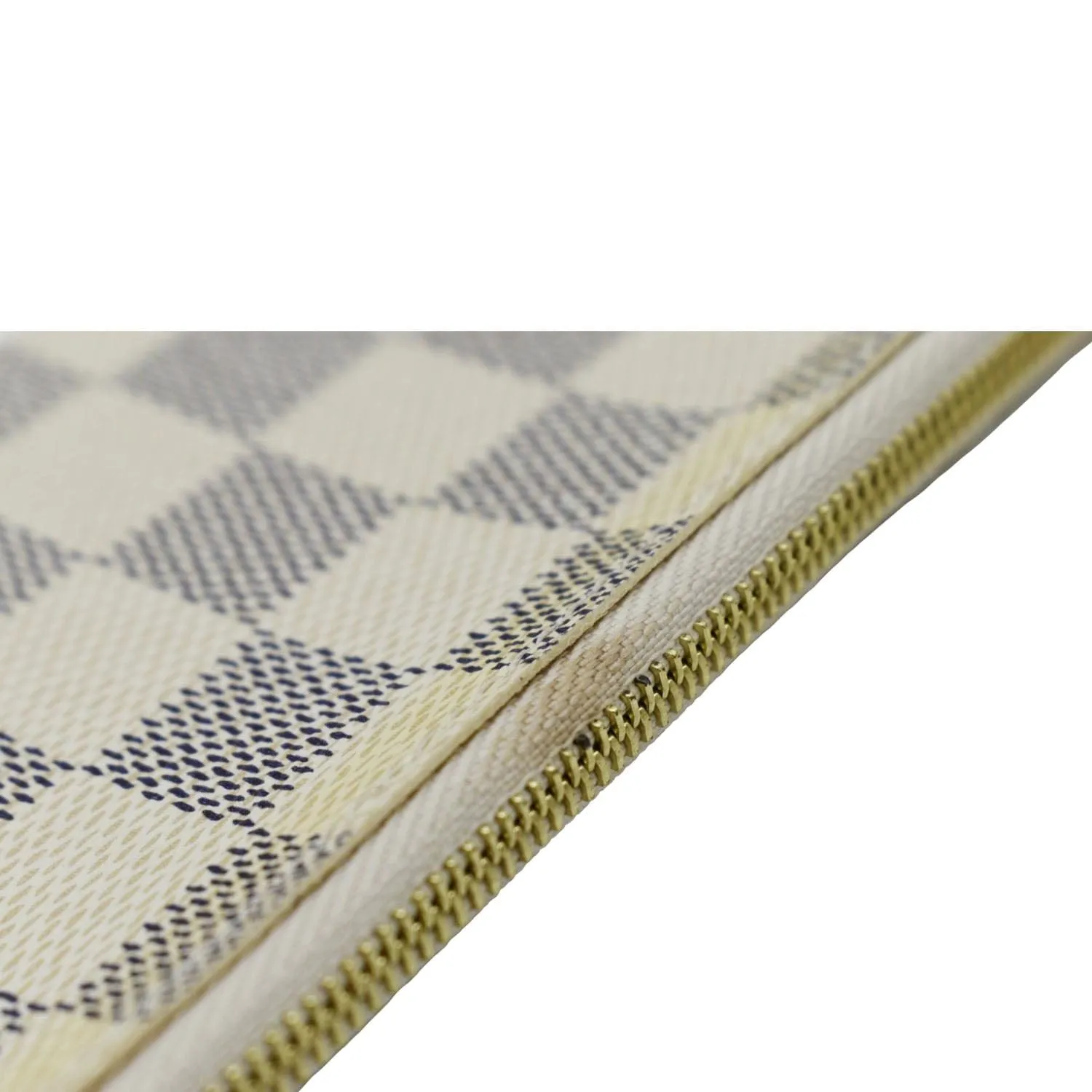 LOUIS VUITTON Josephine  Damier Azur Wallet White
