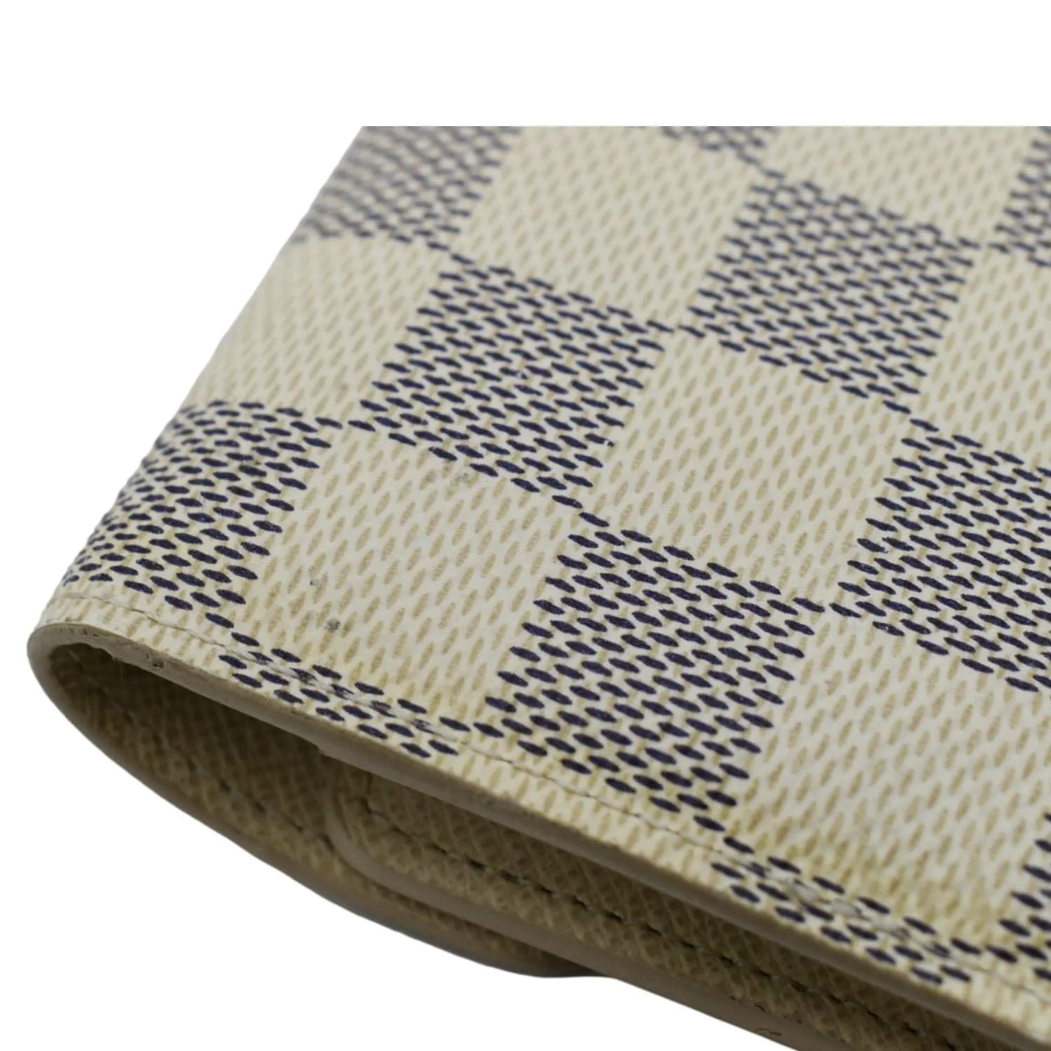 LOUIS VUITTON Josephine  Damier Azur Wallet White