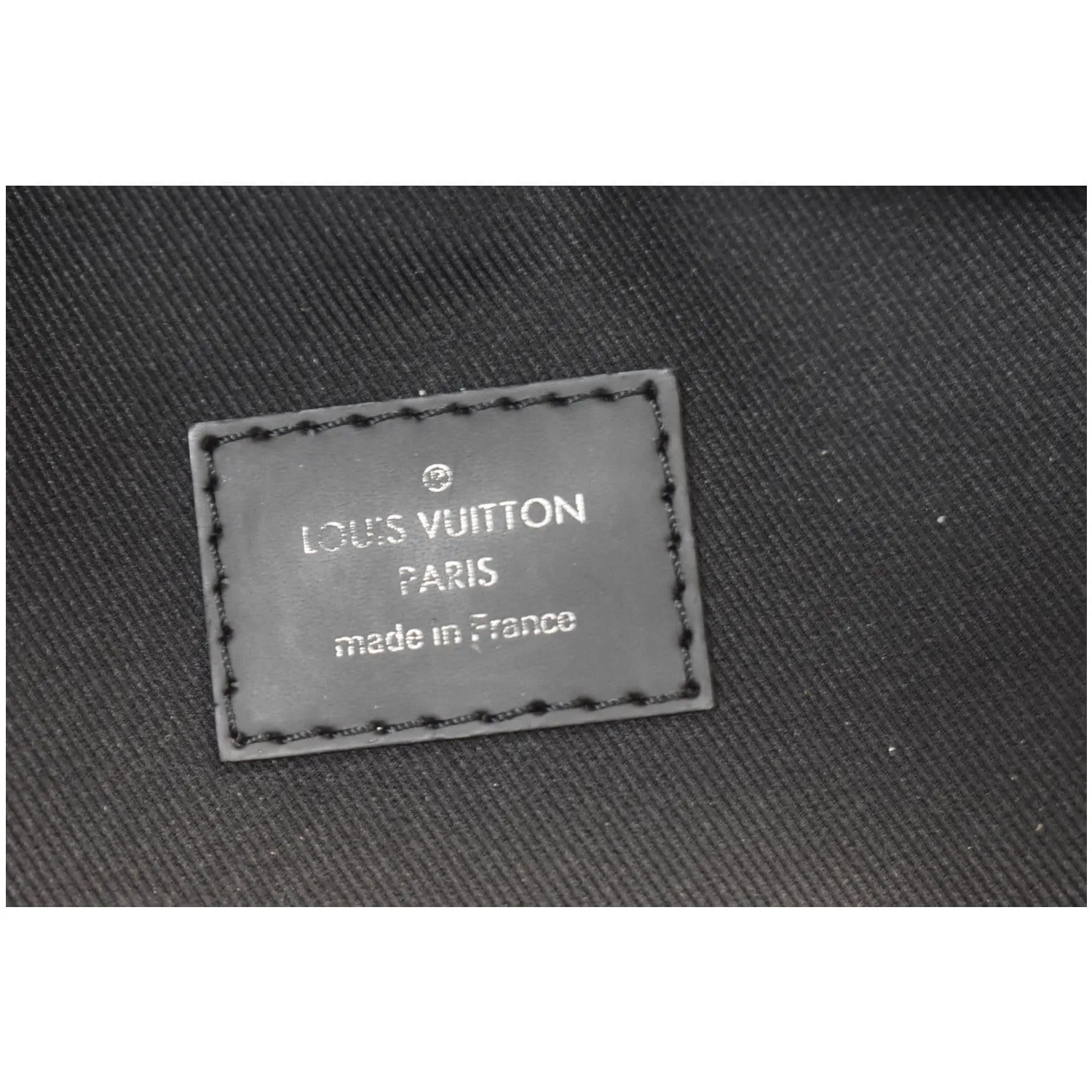 LOUIS VUITTON League Josh Damier Graphite Backpack Bag Black