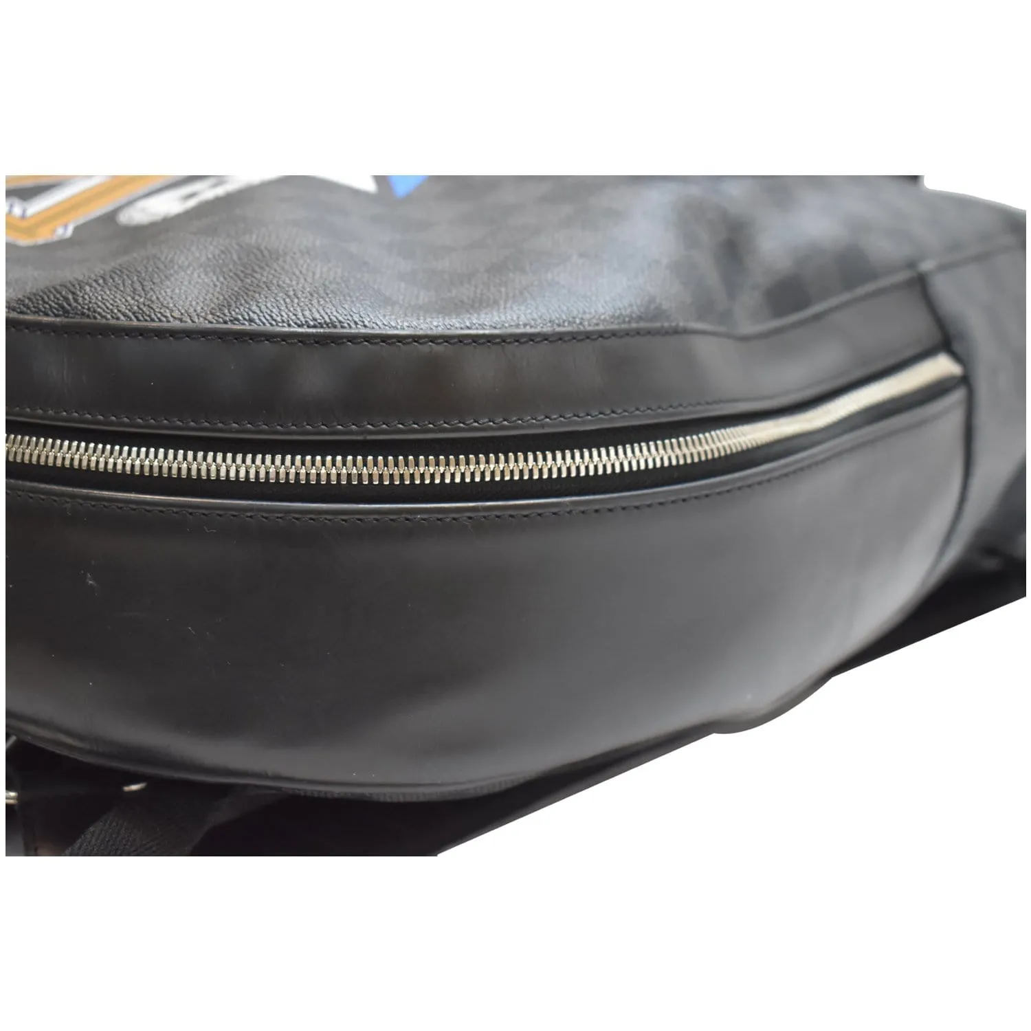 LOUIS VUITTON League Josh Damier Graphite Backpack Bag Black