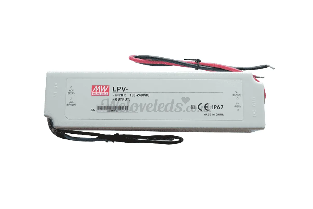 LPV-100-24 | 100w | 24v | 4.2A | Meanwell PSU