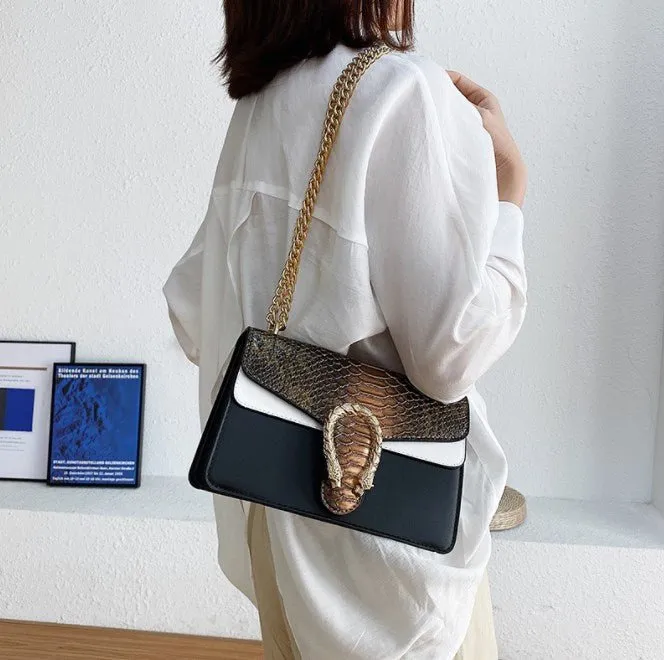 Luxury Alligator Chains Handbags