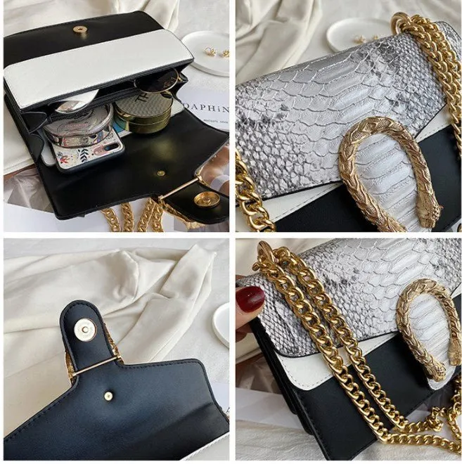 Luxury Alligator Chains Handbags