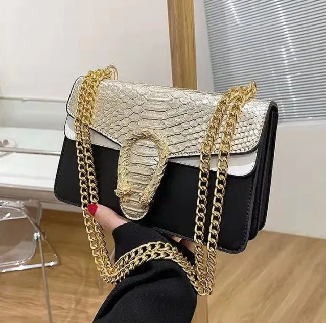 Luxury Alligator Chains Handbags
