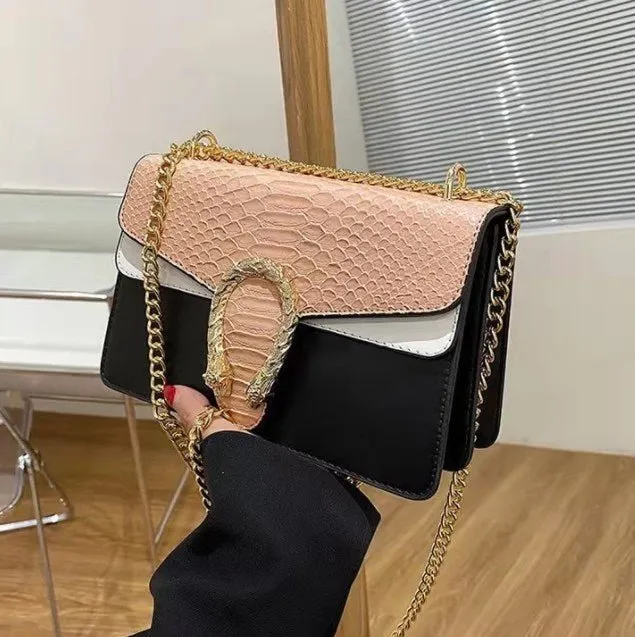 Luxury Alligator Chains Handbags