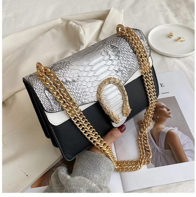 Luxury Alligator Chains Handbags