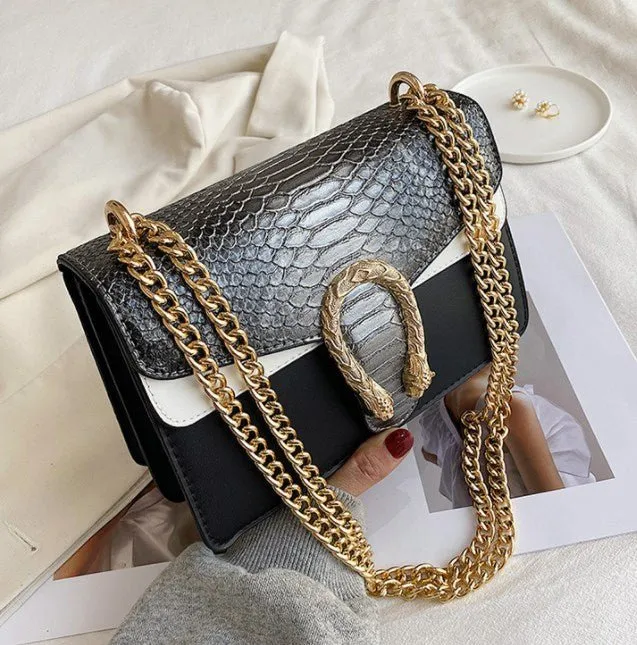 Luxury Alligator Chains Handbags