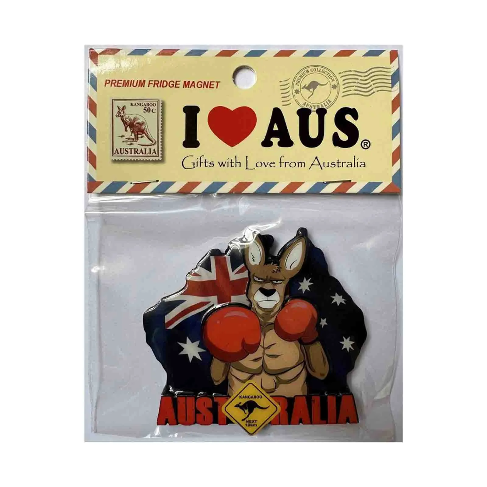 Magnet MDF Kangaroo Flag