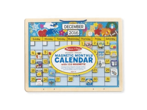 Magnetic Monthly Calendar