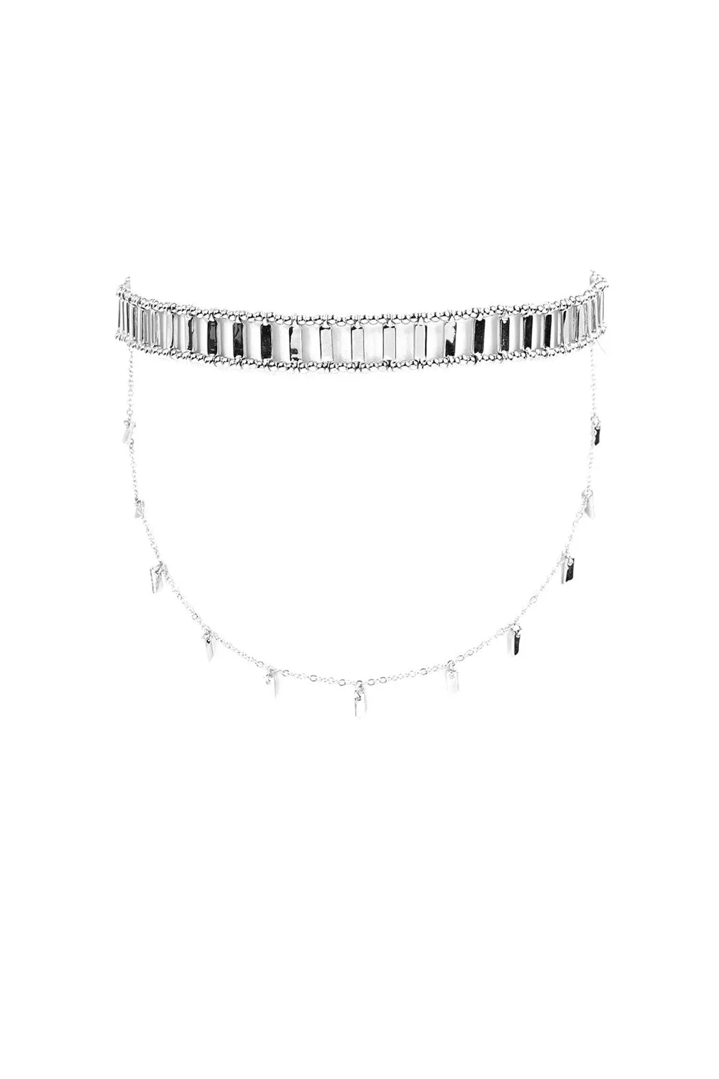 Matchstick Layered Choker