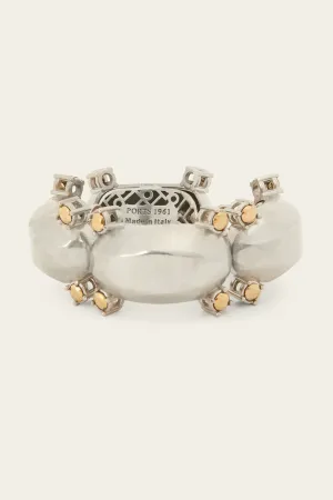 MAXI METAL DOUBLE STUD RING