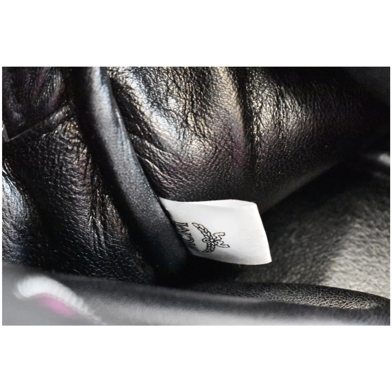 MCM Mini Duchess Polke Studs Calfskin Leather Backpack Electric Pink