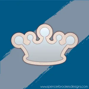 MDF and Acrylic Mirror - Crown