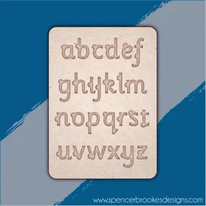MDF English Alphabet Puzzle - Lowercase