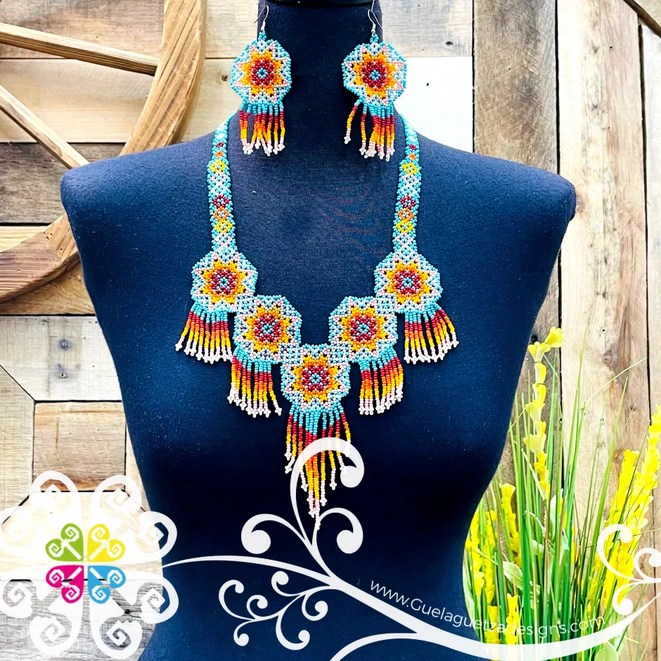 Medallions Beaded Set