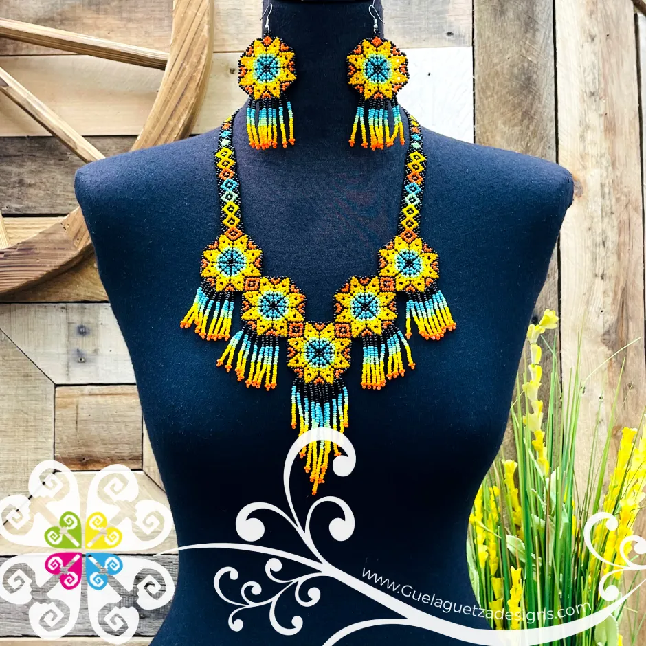 Medallions Beaded Set