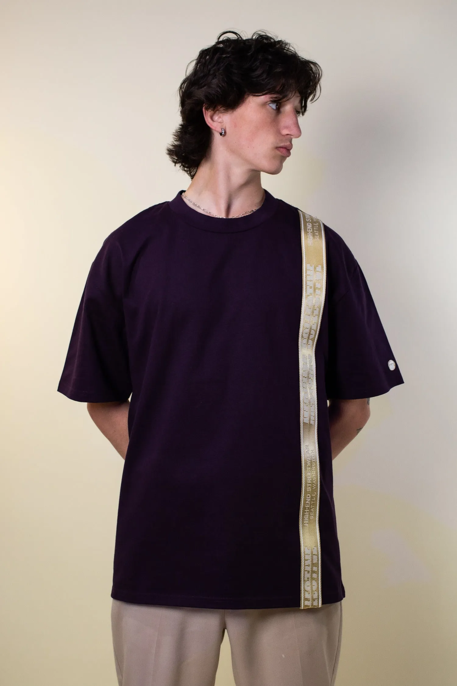 Mediums Collective High End T-shirt - Purple/Gold