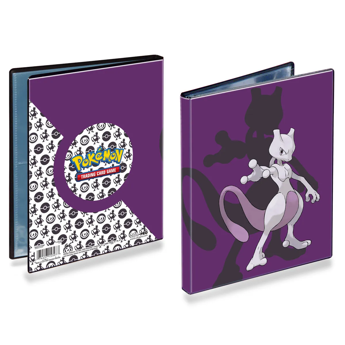 Mewtwo 4-Pocket Portfolio for Pokemon