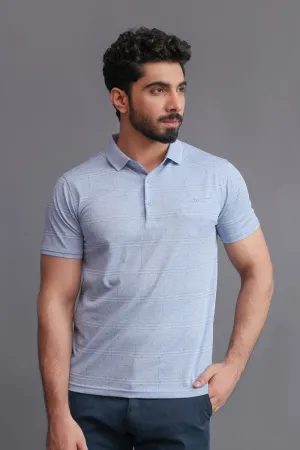 MICRO PLAID POLO