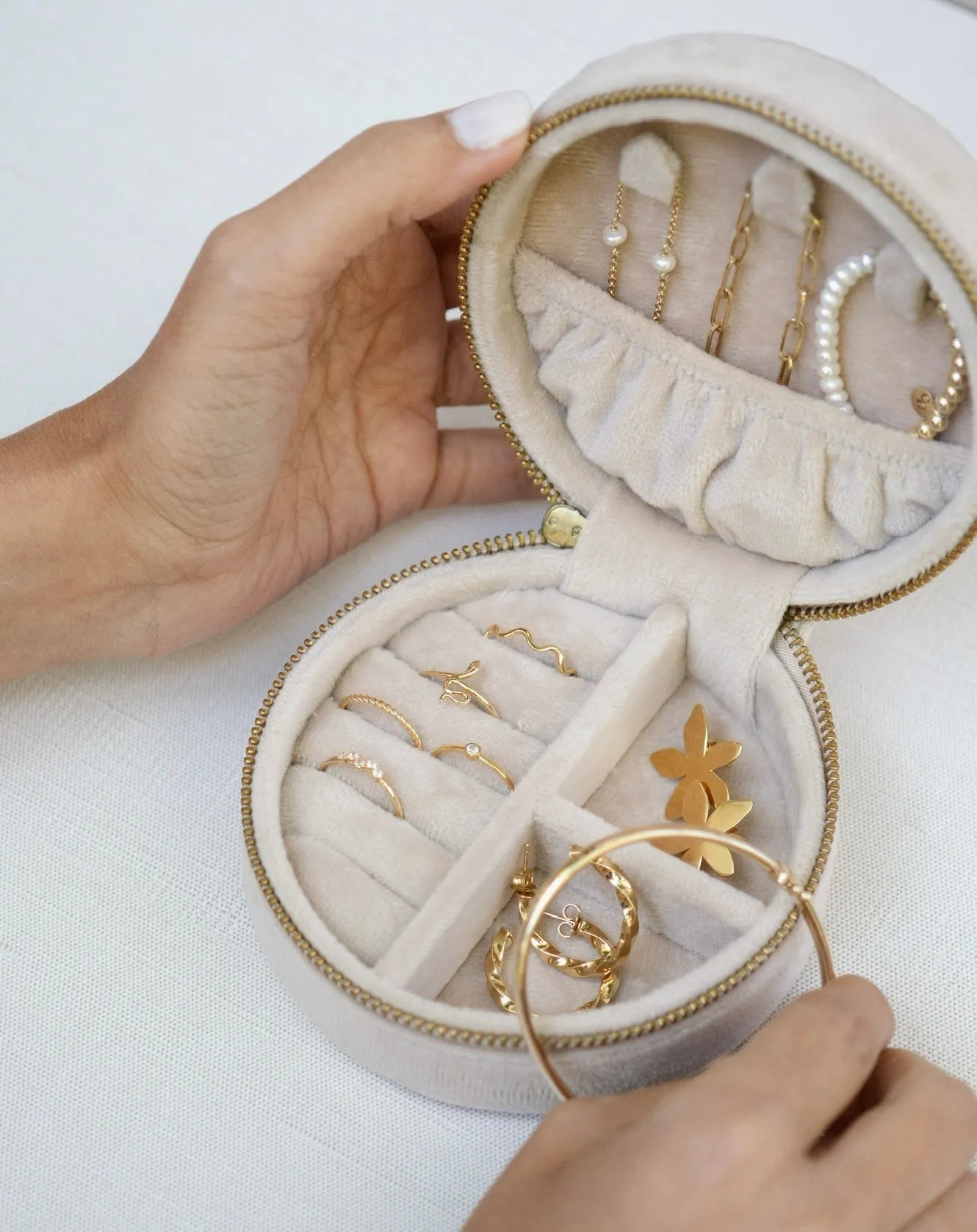 MINI JEWELRY BOX/SAND