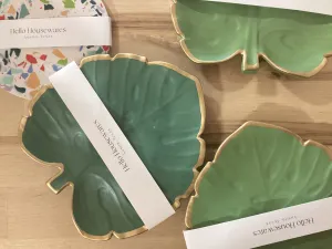 Monstera Trinket Dish