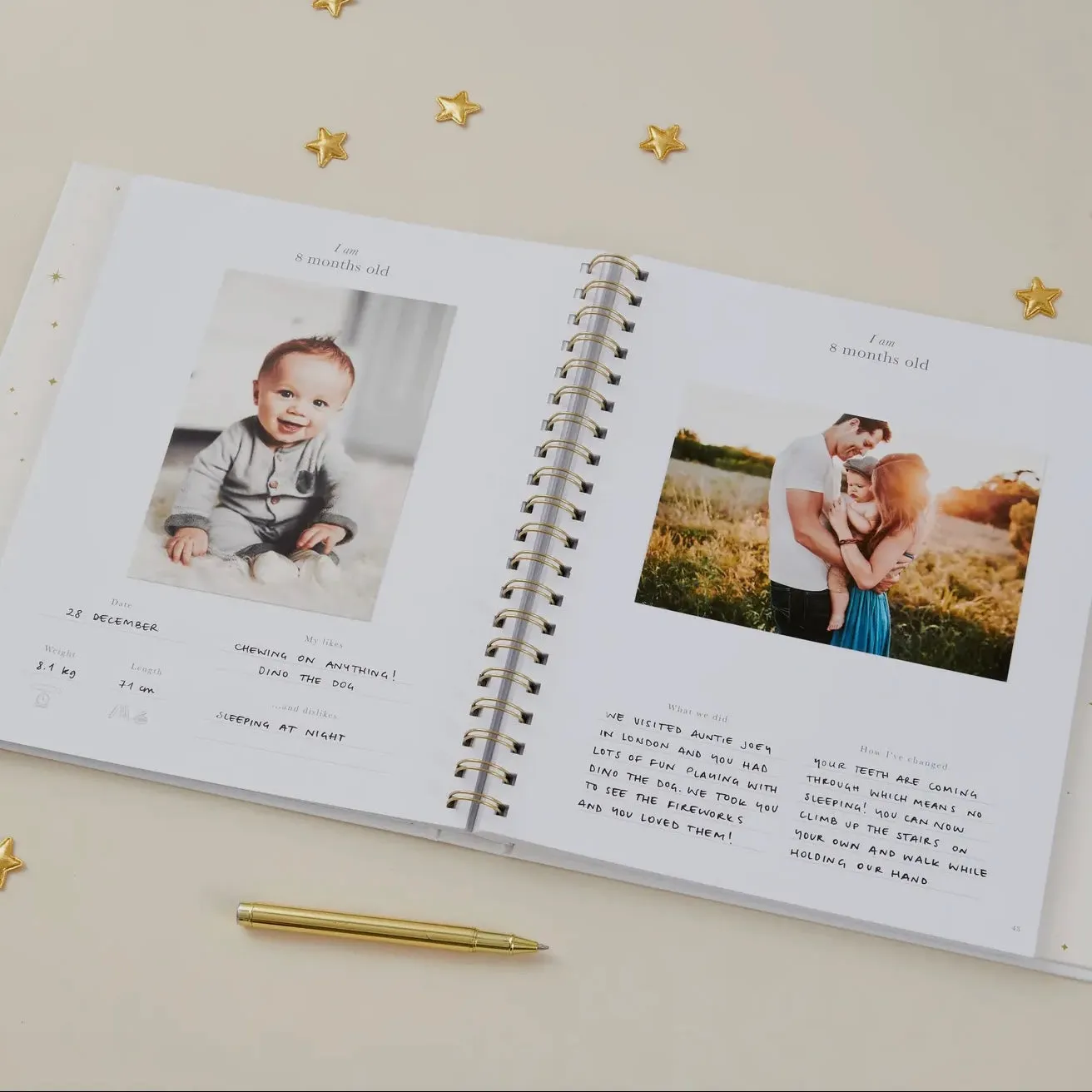 My Baby Book - Luxury Keepsake