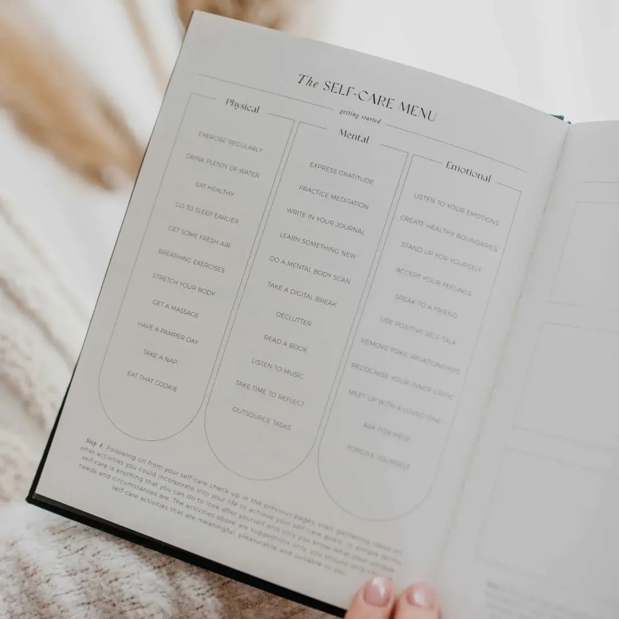 My Daily Self Care Journal - Emerald