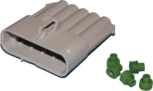 NAMZ CUSTOM CYCLE PRODUCTS NDP-38068 Delphi WeatherPack Male Connectors
