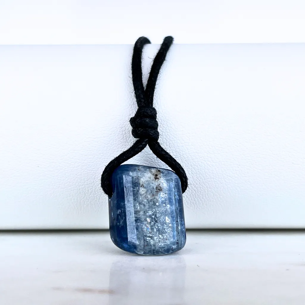 Natural Kyanite Pendant - Exclusive OOAK Gemstone