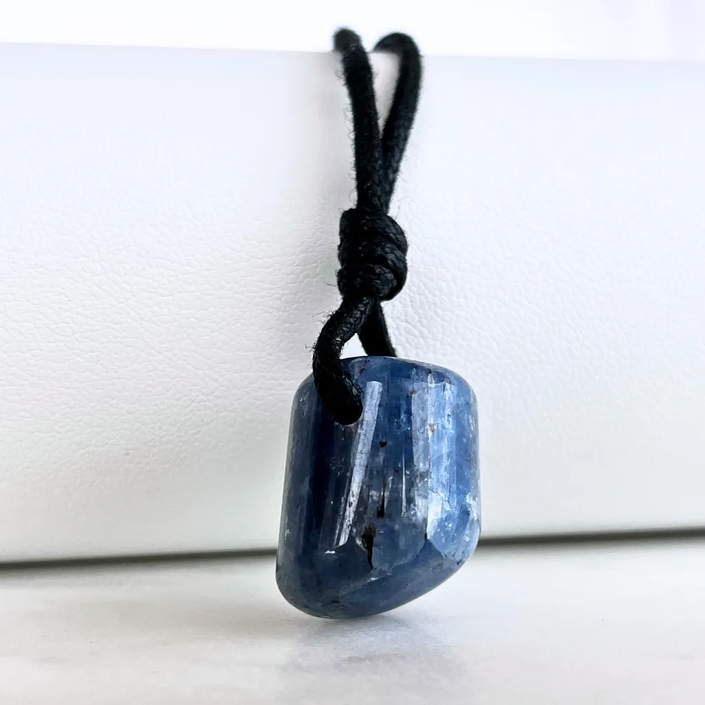 Natural Kyanite Pendant - Exclusive OOAK Gemstone