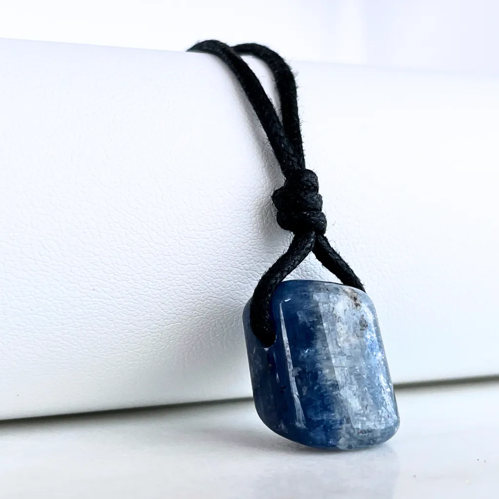 Natural Kyanite Pendant - Exclusive OOAK Gemstone