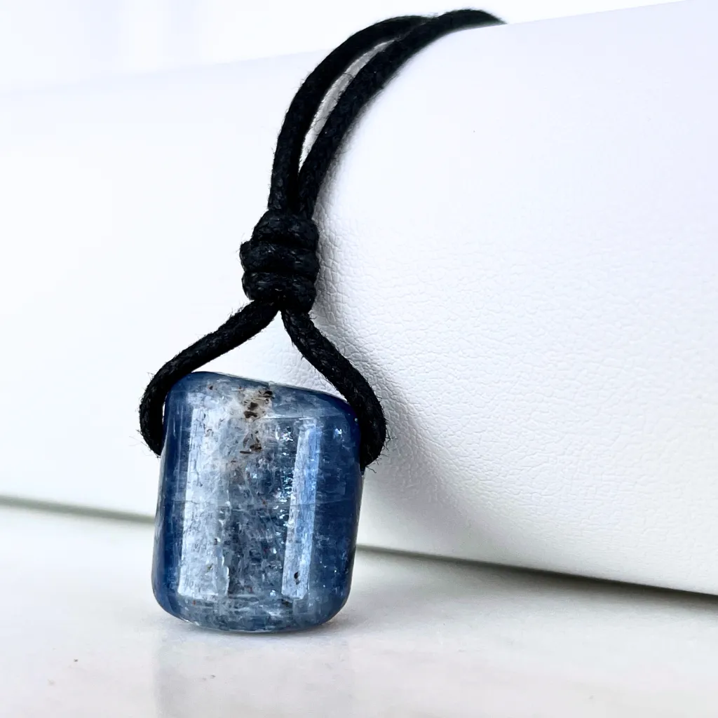 Natural Kyanite Pendant - Exclusive OOAK Gemstone