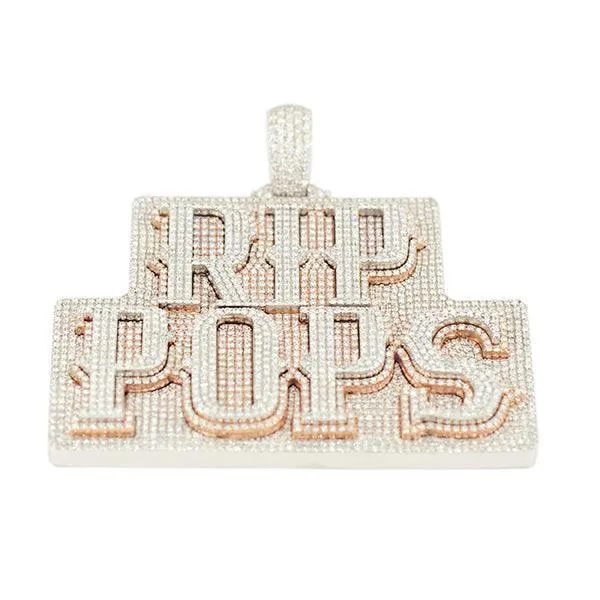 NC20_15 - DIAMOND CUSTOM RIP POPS PENDANT