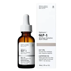 NEW Natravor™ GLP-1 Slimfuse Satiation Burning Drops, efficient and effortless weight-loss! Retails $80