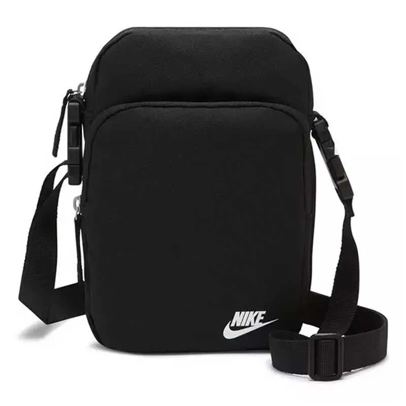Nike Heritage Crossbody Bag - Black/Black/White