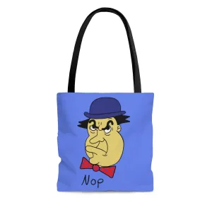 Nop light blue AOP Tote Bag